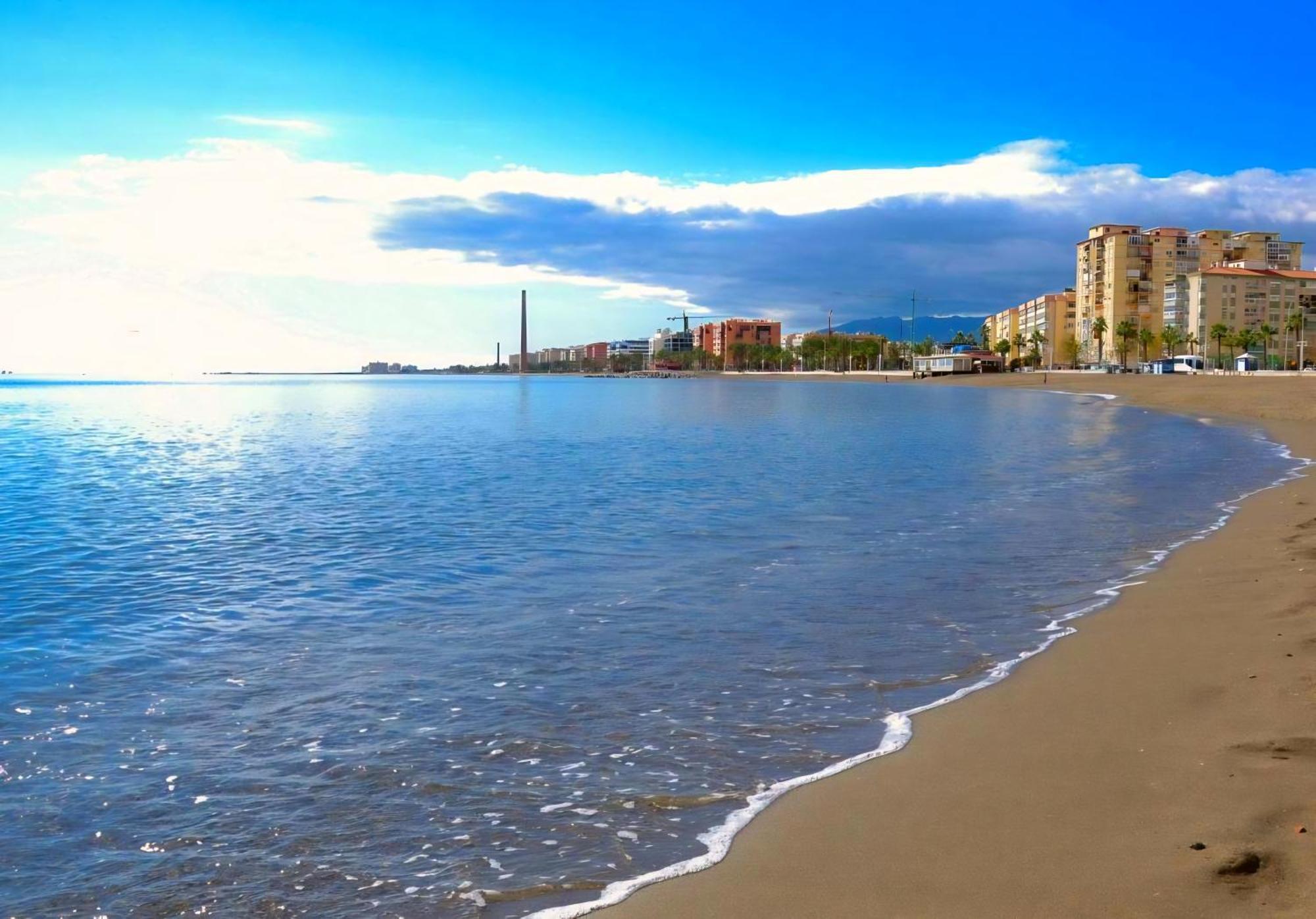Duplex Huelin I & Beach Malaga Ngoại thất bức ảnh